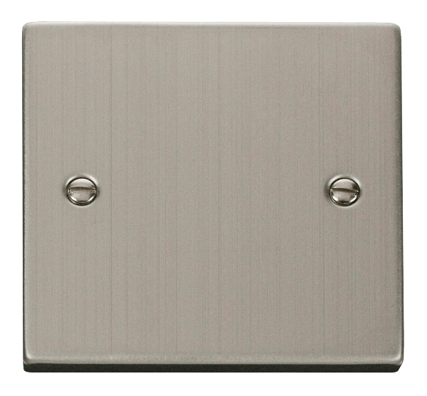 Click Deco 1 Gang Blank Plate VPxx060