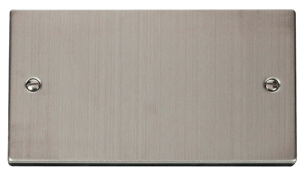 Click Deco 2 Gang Blank Plate VPxx061