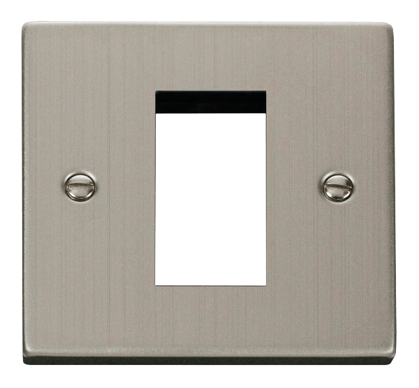 Click Deco New Media 1 Gang Plate Single Aperture VPxx310