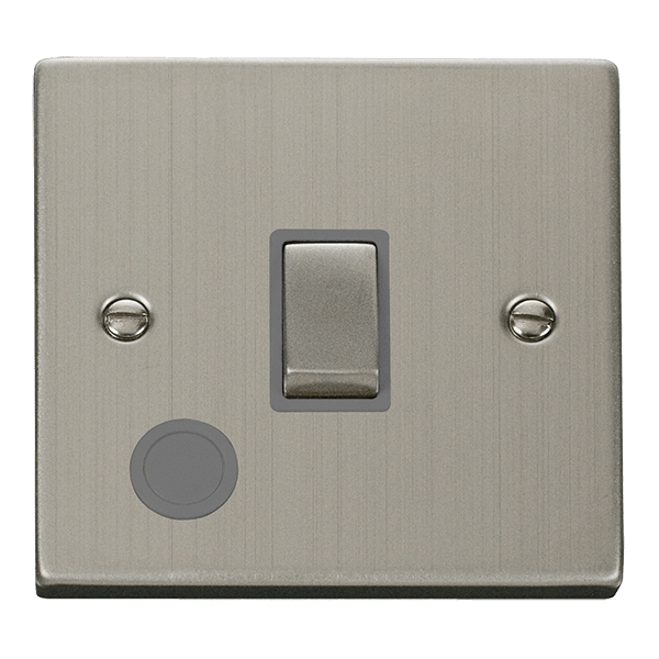 Click Deco 20A DP Switch with Flex Outlet Grey Inserts VPxx522GY