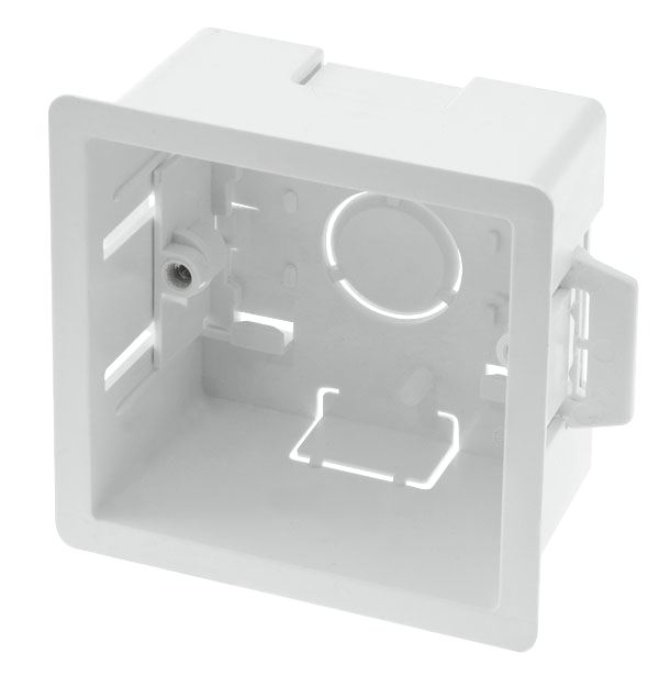 Click Essentials 1 Gang 47mm Dry Lining Back Box WA106P