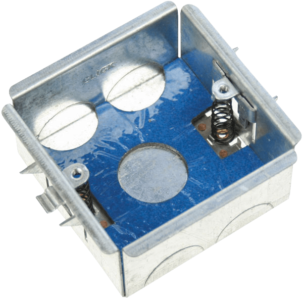 Click Essentials 1 Gang 35mm FlameGuard Dry Lining Back Box WA4135