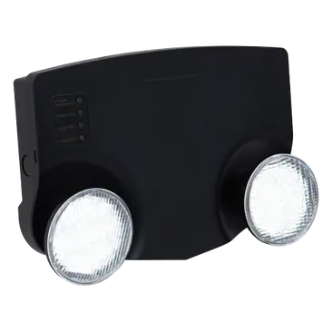 Ansell Condor LED Twin Spot Non-Maintained Self Test Emergency Black ACTSLED/B/3NM