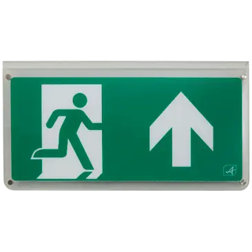 Ansell Harrier IP65 Blade Exit Sign Double Sided Legend Arrow Up AHARLED/L/AU
