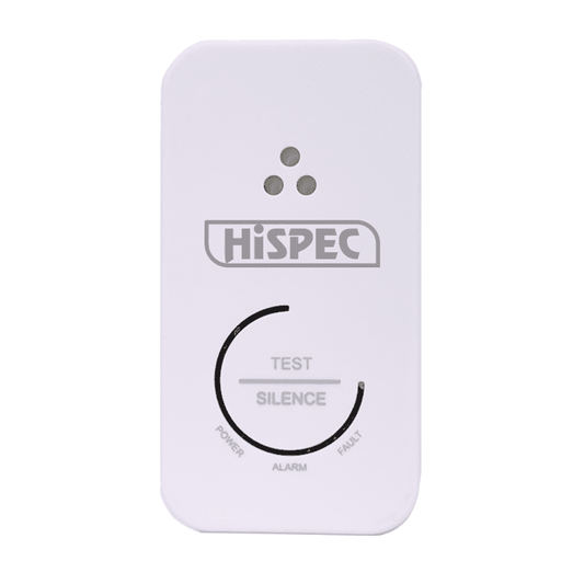 Hispec Radio Frequency Battery Carbon Monoxide Detector powered by a 10yr Sealed Lithium Battery HSA/BC/RF10-PRO