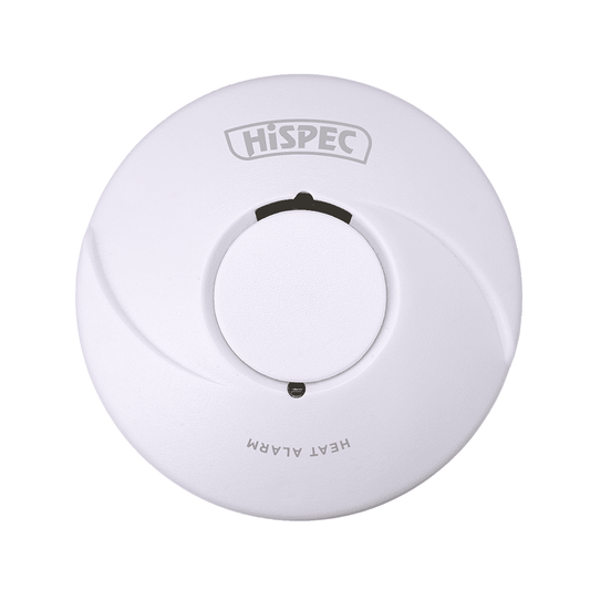 Hispec Radio Frequency Lithium Battery Heat Detector powered by a 10yr Sealed Lithium Battery HSA/BH/RF10-PRO