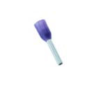 0.25mm x 6.5mm French Violet Bootlace Ferrules Cord End