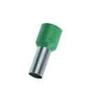 16.0mm x 12mm German Green Bootlace Ferrules Cord End