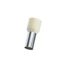 35.0mm x 16mm German Beige Bootlace Ferrules Cord End