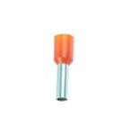 4.0mm x 9.0mm French Orange Bootlace Ferrules Cord End