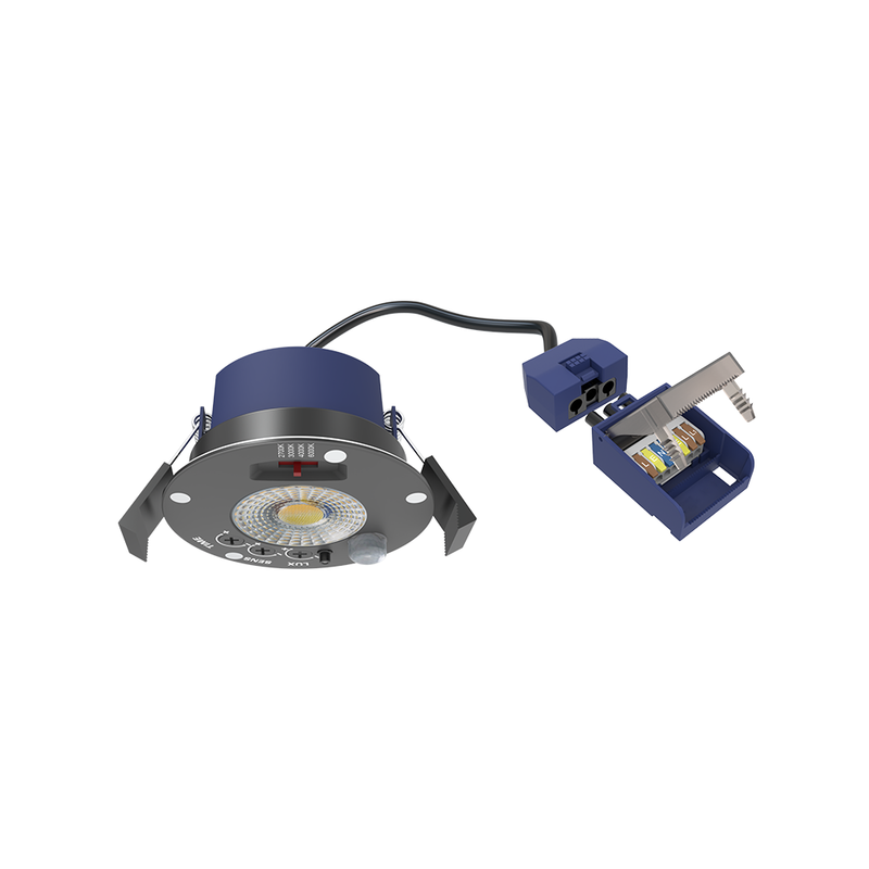 ELD Lighting JASPER IP65 7W PIR CCT LED Dimmable Downlight JASPER-4CT-PIR