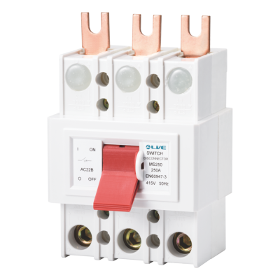 Live Electrical 3 Pole 250A Main Switch MS3250
