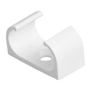 Bendex 25mm x 11mm White Oval Spring Clip OSC25WH