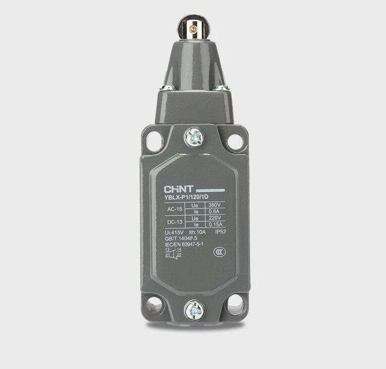 Chint IP52 1 N/O + 1 N/C Limit Switch YBLX-P1/120/ID