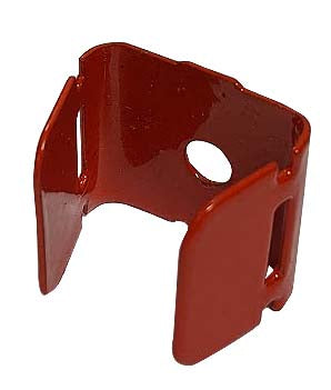 Deligo Red Coated Steel Fire Clip for 25mm x 16mm Trunking TFCR