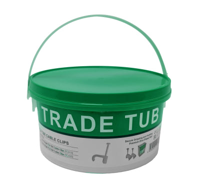 Deligo Trade Tub 300 x 1.5mm + 300 x 2.5mm TCA T&E Clips TTTCA