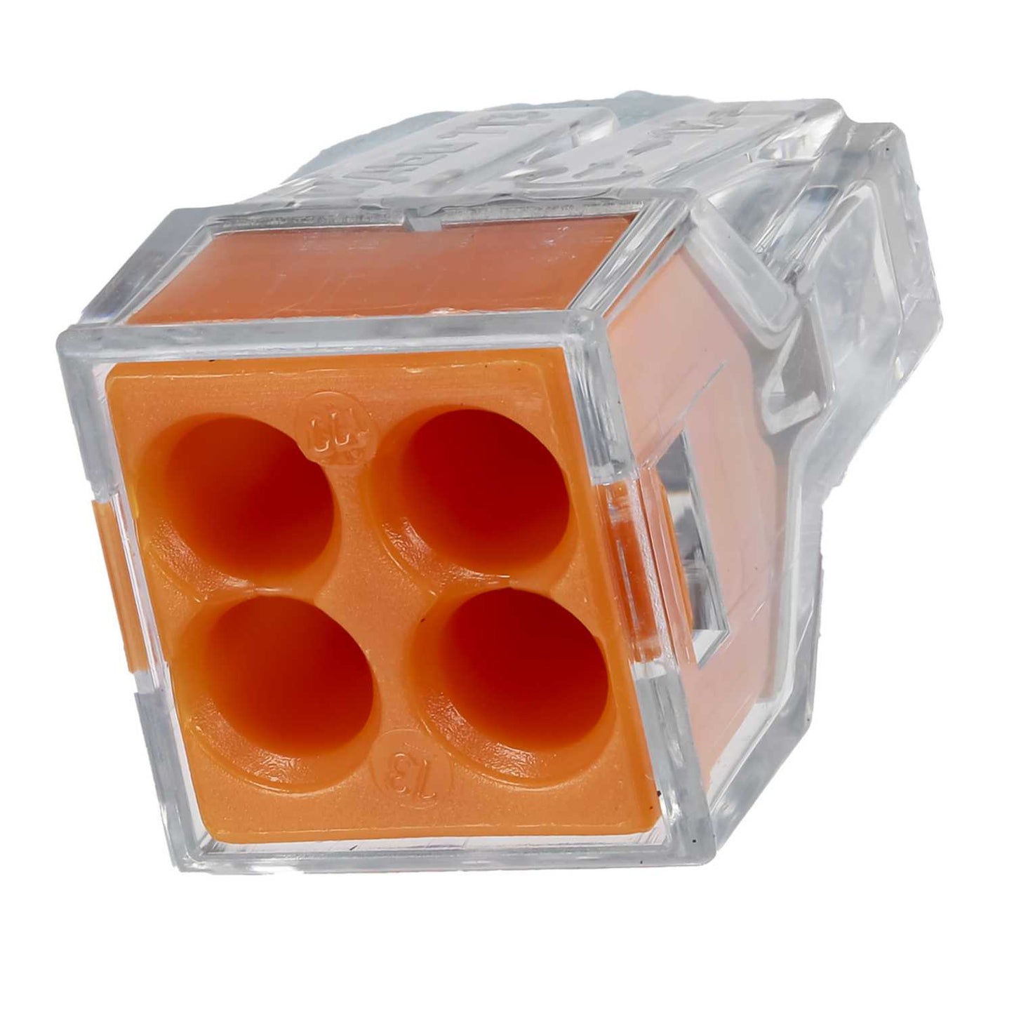 Wago 24A 4 Way Push Wire Connector 773-104