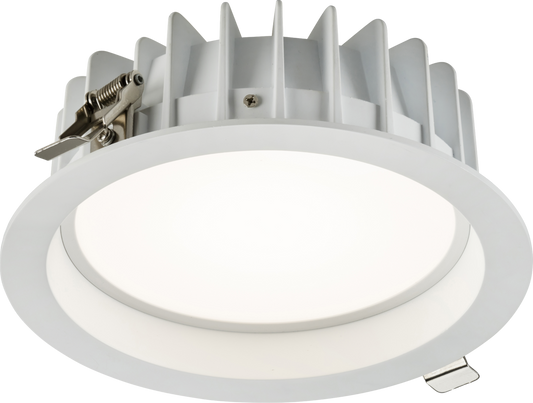 Knightsbridge SEREN IP40 15/20/25W 0-10V 192mm LED Tri Wattage & CCT Downlight SER1525AD