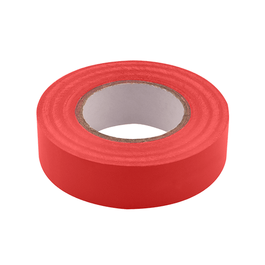 Unicrimp Q-Crimp 20M x 19mm PVC Red Tape 1920R