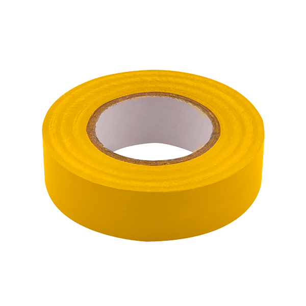 Unicrimp Q-Crimp 20M x 19mm PVC Yellow Tape 1920Y