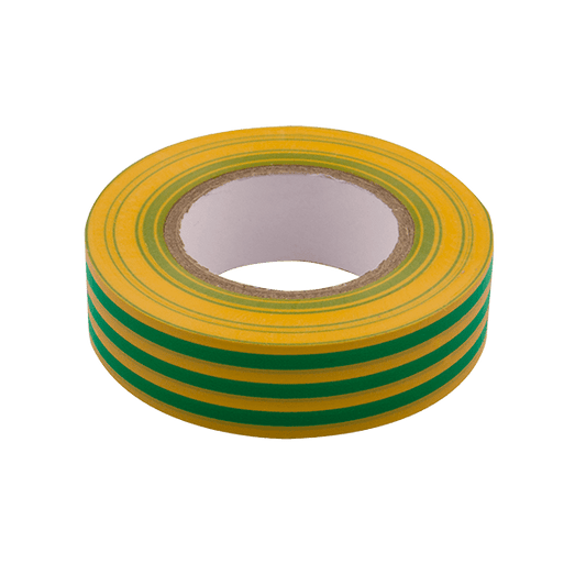Unicrimp Q-Crimp 20M x 19mm PVC Green/Yellow Tape 1920YG
