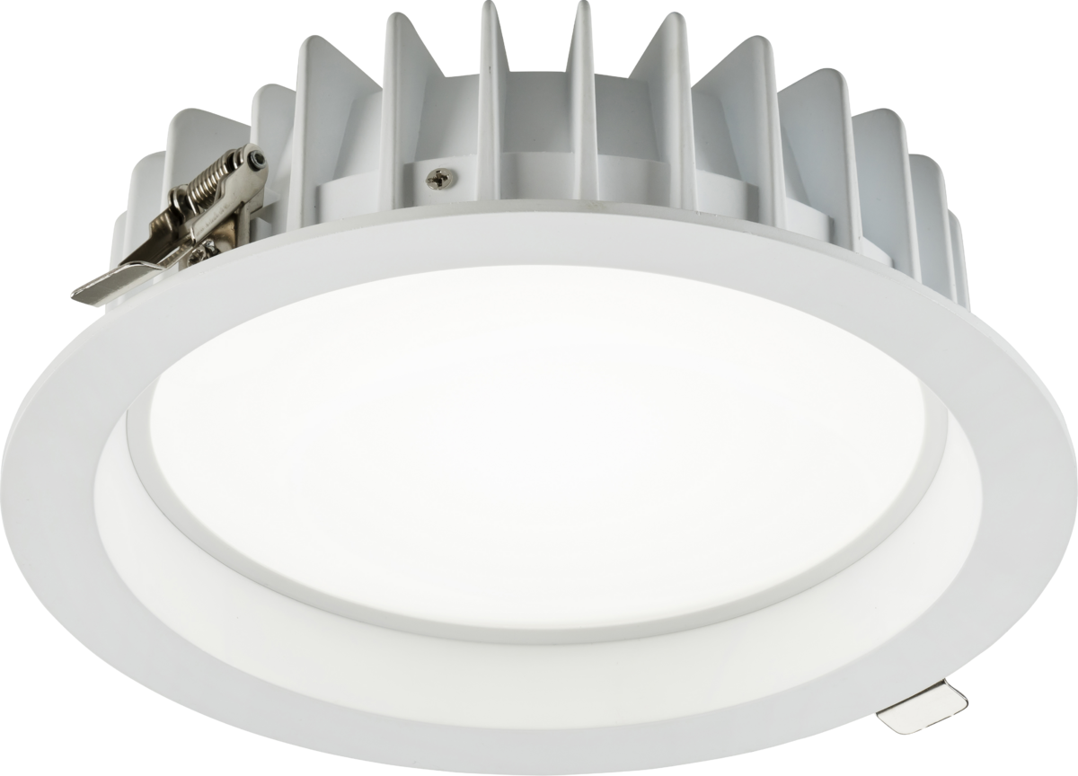 Knightsbridge SEREN IP40 30/35/40W 0-10V 220mm LED Tri Wattage & CCT Downlight SER3040AD