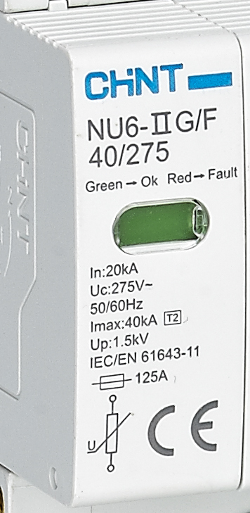 Chint L-N L-E Module for NU6-II-G/F SPD NU6-II-G/F-40/275-MOD