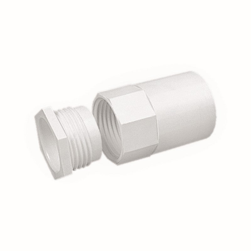 Bendex 20mm White Female Adaptor with Bush A20MBWH