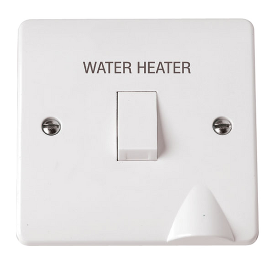 Click Mode 20A DP Water Heater Switch with Flex Outlet CMA044