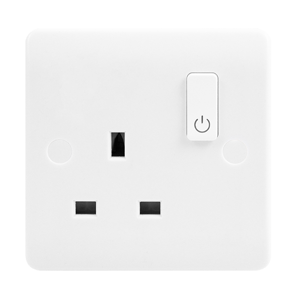 Click Smart Plus Mode 13A 1 Gang Zigbee Switched Socket CMA30035