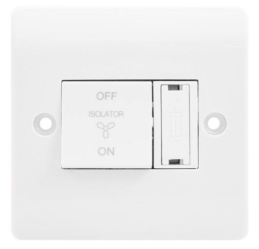Click Mode 10A 3 Pole Fan Isolator & 3A Fused Connection Module CMA3020