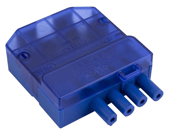 Click Flow 250V 20A 4 Pin Female Connector (Push Fit) with Loop CT215F ...