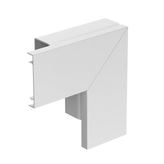 Bendex 75mm x 50mm Flat Angle for Maxi Trunking CT40FAWH