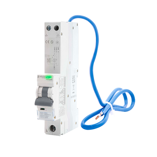 Click Elucian 10A 30mA Type A 1 Pole 6kA C Curve AFDD + RCBO CU1AFDD10C