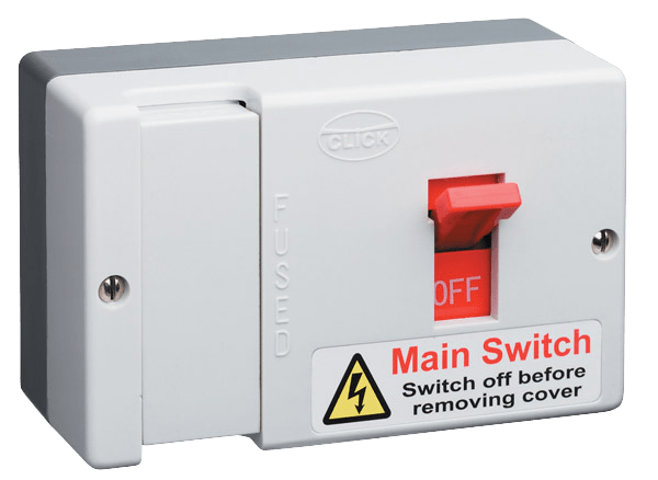 Click Essentials 80A Fused Main Switch DB700