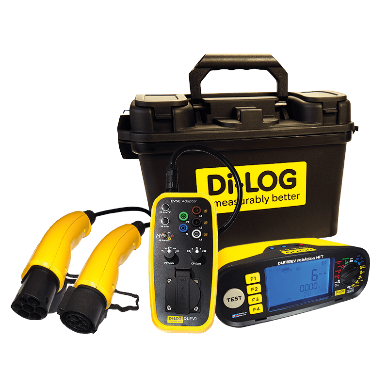 Di-Log Complete Advanced EV Testing Kit + EVSE Charge Station Adaptor DL9130EVKIT