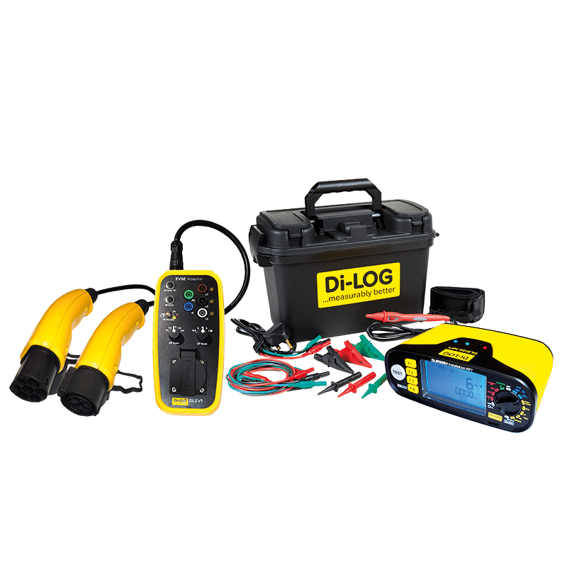 Di-Log Complete Advanced EV Testing Kit + EVSE Charge Station Adaptor DL9130EVKIT