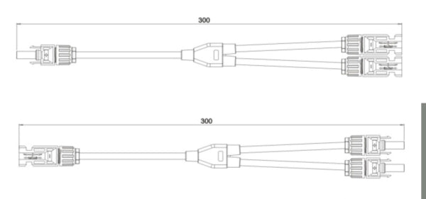 Y2 Solar Branch Connector Set DSY2