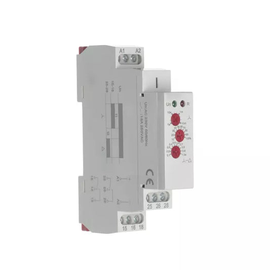 Europa 110-240V AC/DC 10A Single Phase Under or Over Voltage Phase Failure Relay ECPF02