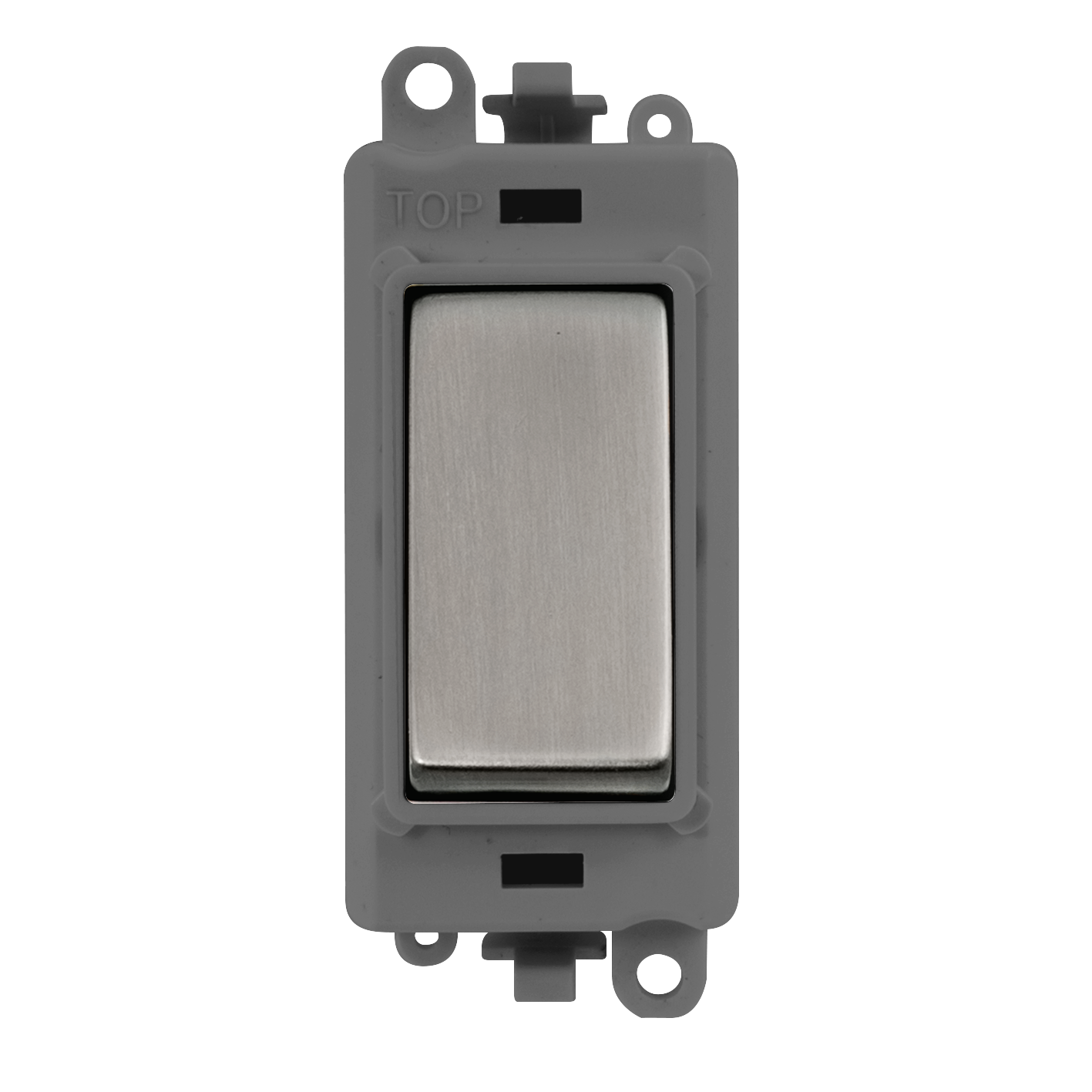 Click Gird Pro 20AX 2 Way Retractive Grey Insert Switch Module GM2004GYxx