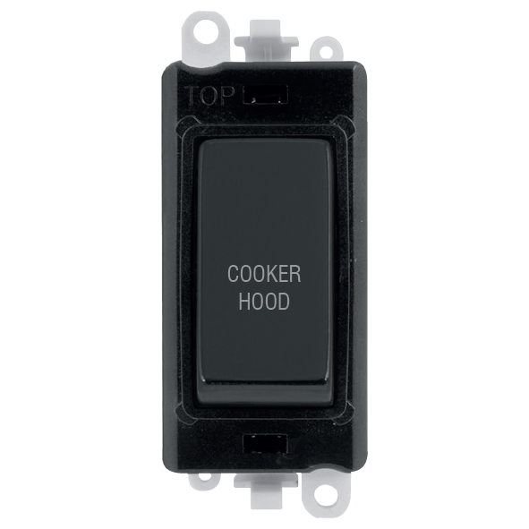 Click Gird Pro 20AX DP COOKER HOOD Black Insert Switch Module GM2018BKxx-CH