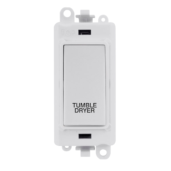 Click Gird Pro 20AX DP TUMBLE DRYER White Insert Switch Module GM2018PWxx-TD