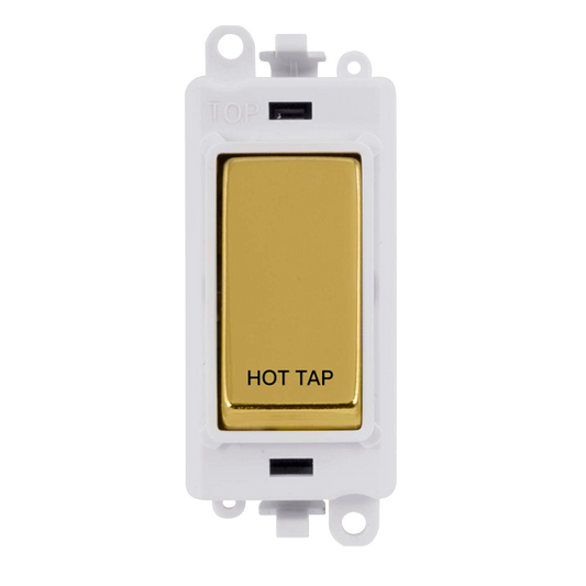 Click Gird Pro 20AX DP HOT TAP White Insert Switch Module GM2018PWxx-HT