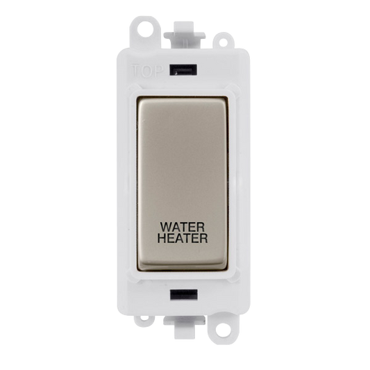 Click Gird Pro 20AX DP WATER HEATER White Insert Switch Module GM2018PWxx-WH