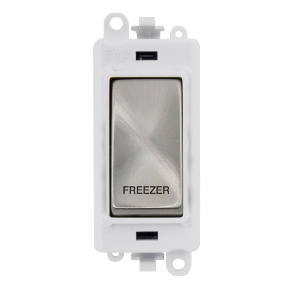 Click Gird Pro 20AX DP FREEZER White Insert Switch Module GM2018PWxx-FZ