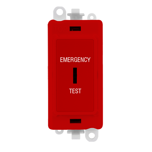 Click Gird Pro 20AX DP EMERGENCY TEST Keyswitch Red Switch Module GM2046RD