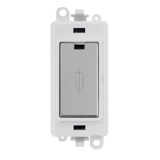 Click Gird Pro 13A Fused White Insert Module GM2047PWxx