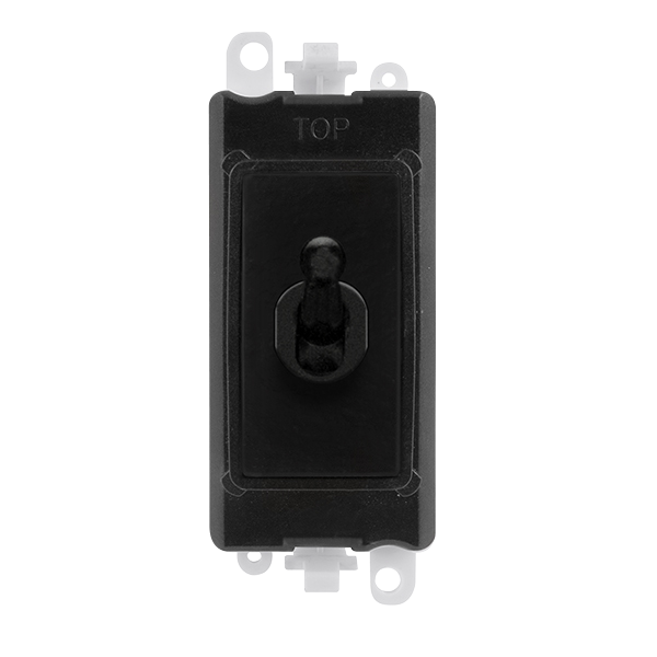 Click Gird Pro 20AX 2 Way Toggle Black Insert Switch Module GM209002BKxx