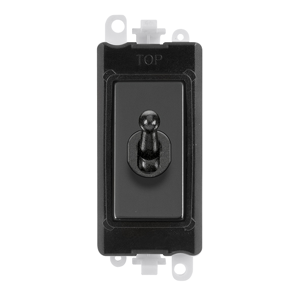 Click Gird Pro 20A DP Toggle Black Insert Switch Module GM209018BKxx