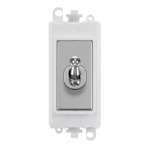 Click Gird Pro 20AX Intermediate Toggle White Insert Switch Module GM209028PWxx